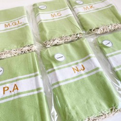Detalles corporativos toallas con logo
