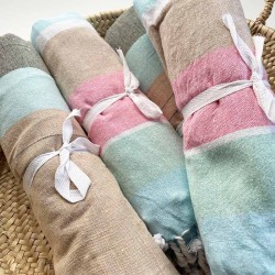 Toalla personalizada de colores vivos Maldivas