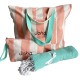 Set de 2 piezas bolsa de playa con neceser Dubai 305