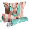 Set de 2 piezas bolsa de playa con neceser Dubai 305