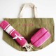 Bolsa de playa con iniciales
