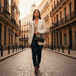 Bolso clutch leopardo