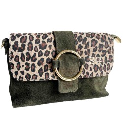 Bolso clutch leopardo