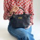 Bolso de piel trenzado